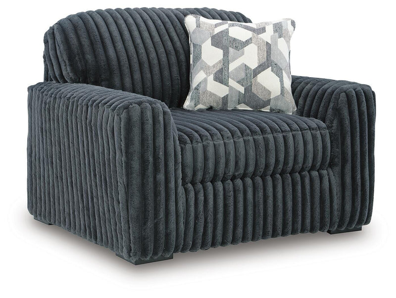 Midnight-Madness Sofa and Oversized Chair - 98105U3