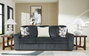 Midnight-Madness Sofa, Loveseat and Oversized Chaise - 98105U2