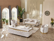 Milano Max Chair in Cream - 200-MAX-MIL-KEN020-DAR020-ELA020-B