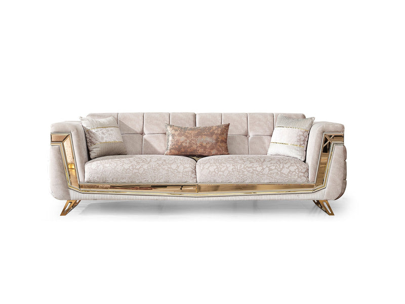 Milano Max Convertible Sofa in Cream - 200-MAX-MIL-KEN020-DAR020-ELA020-3