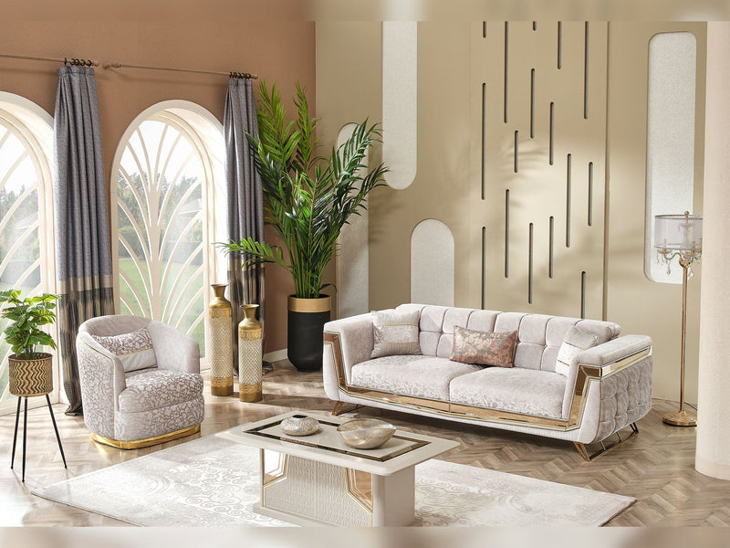 Milano Max Convertible Sofa in Cream - 200-MAX-MIL-KEN020-DAR020-ELA020-3