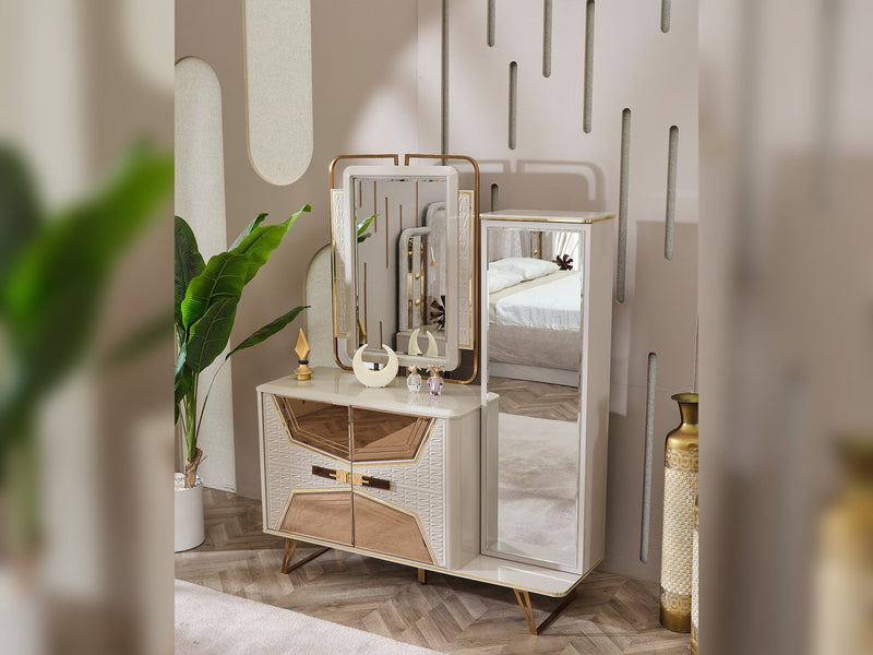 Milano Max Dresser With Mirror - 200-MAX-MIL-DR