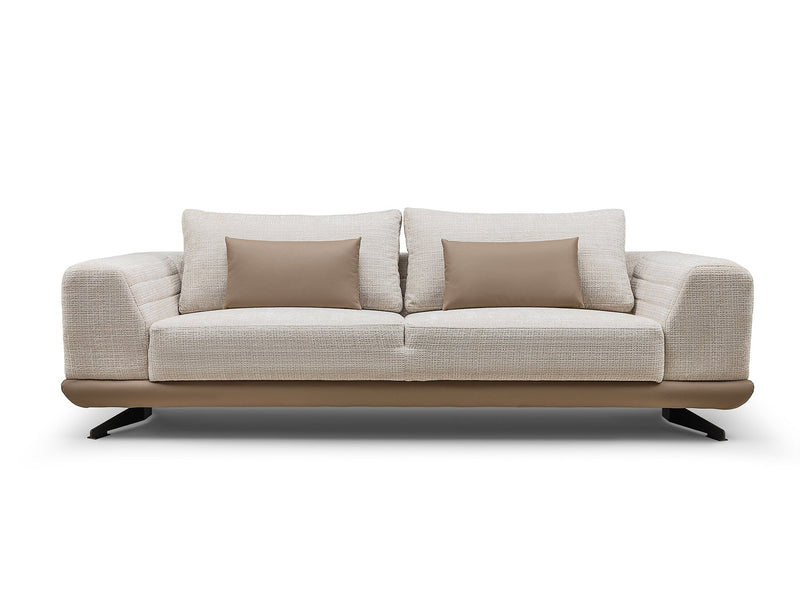 Milano Stationary Sofa in Brown - 200-ST-MIL-CREMONA06-321