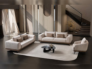 Milano Stationary Sofa in Brown - 200-ST-MIL-CREMONA06-321