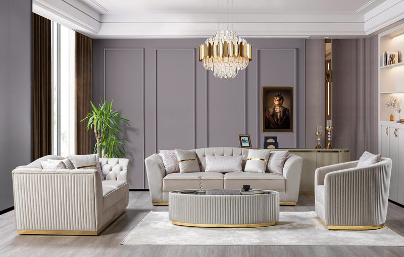 Milena Ivory Coffee Table - Lara FurnitureCoffee Table