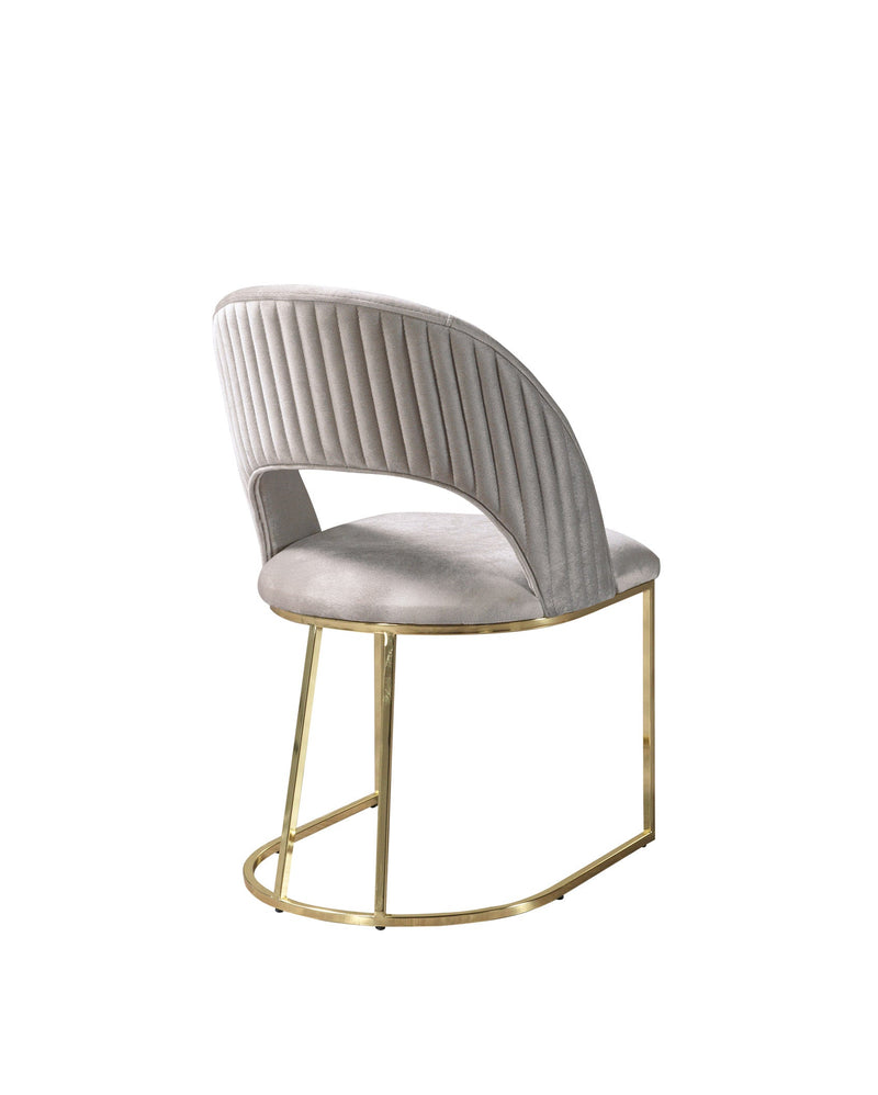 Milena Ivory Dining Chair, Set of 2 - MILENA IV DC-2