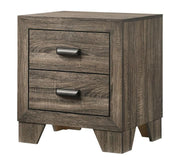 Millie Brown Nightstand - Lara FurnitureNightstand
