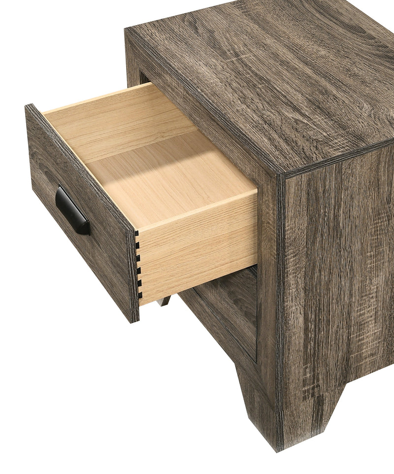 Millie Brownish Gray Panel Bedroom Set - Lara FurnitureBedroom Set
