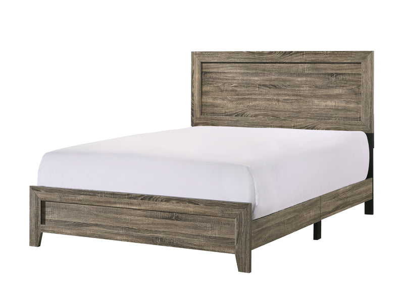 Millie Brownish Gray Panel Bedroom Set - Lara FurnitureBedroom Set