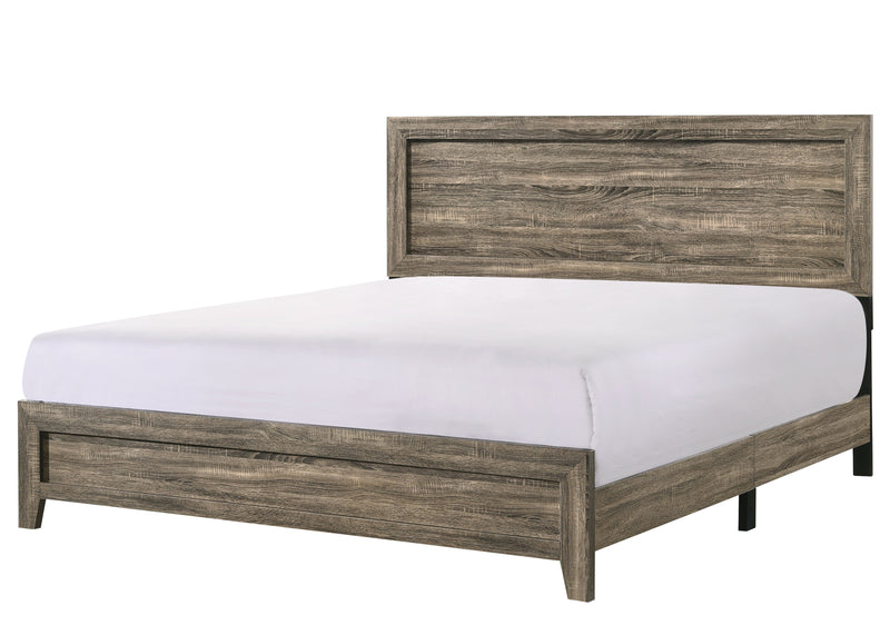 Millie Brownish Gray Panel Bedroom Set - Lara FurnitureBedroom Set