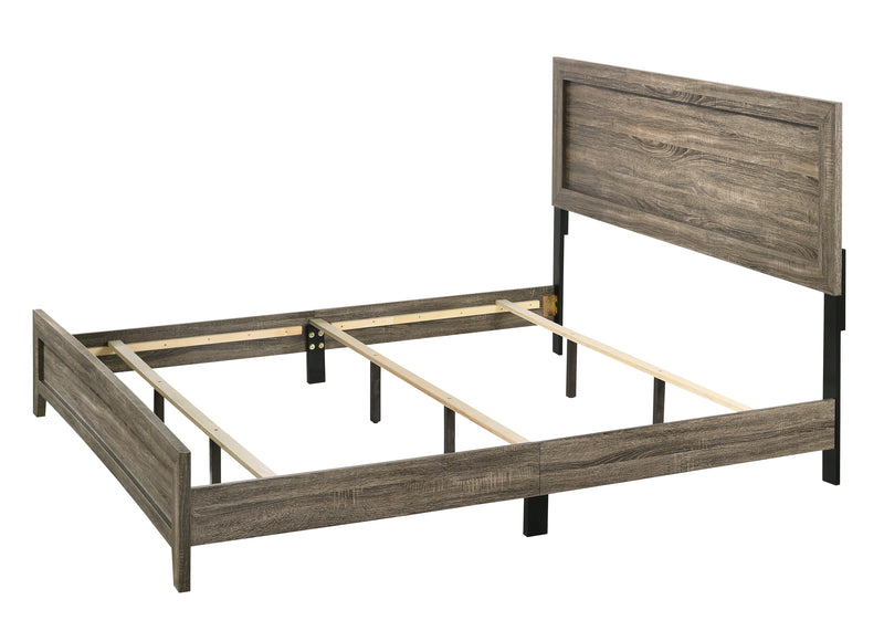 Millie Brownish Gray Panel Bedroom Set - Lara FurnitureBedroom Set