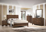 Millie Cherry Brown Panel Bedroom Set - Lara FurnitureBedroom Set