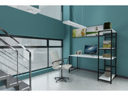 Mira Study Desk in White - 790-MIR-SD-WH