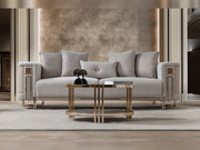 Mirage Stationary Loveseat - Bronze - 200-ST-MIR-EMK 774-V1-BRO-2