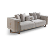 Mirage Stationary Sofa - Bronze - 200-ST-MIR-EMK 774-V1-BRO-3