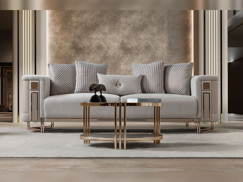 Mirage Stationary Sofa - Bronze - 200-ST-MIR-EMK 774-V1-BRO-3
