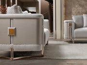Mirage Stationary Sofa - Bronze - 200-ST-MIR-EMK 774-V1-BRO-3
