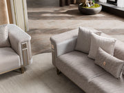 Mirage Stationary Sofa - Gold - 200-ST-MIR-KENZO20-GOL-3