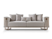 Mirage Stationary Sofa - Gold - 200-ST-MIR-KENZO20-GOL-3