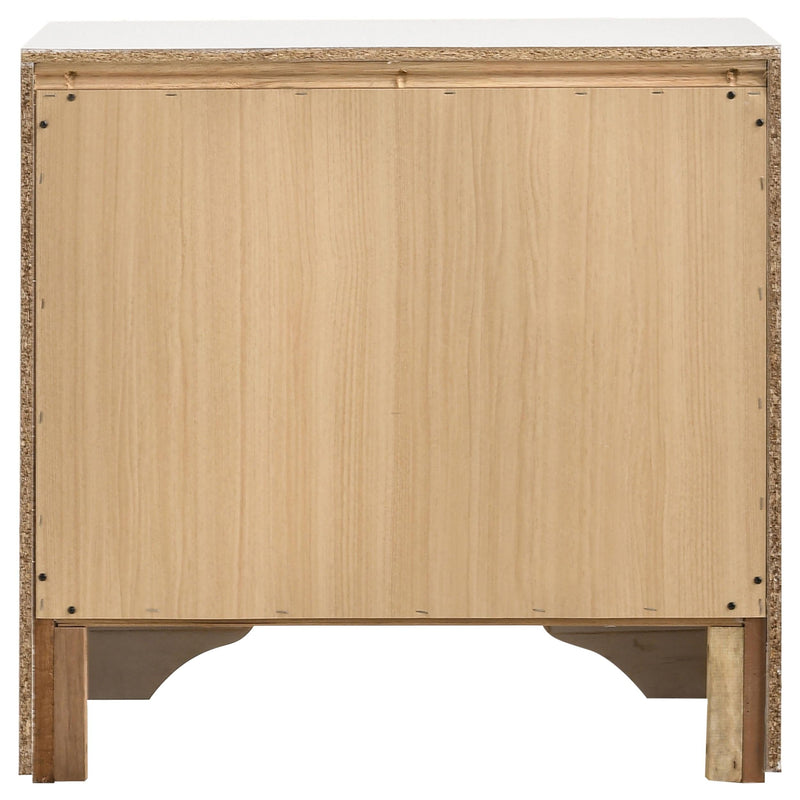 Miranda 3-drawer Nightstand Bedside Table White - 205112