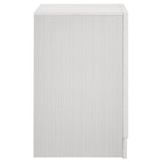 Miranda 3-drawer Nightstand Bedside Table White - 205112