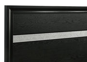 Miranda 4-piece California King Bedroom Set Black - 206361KW-S4