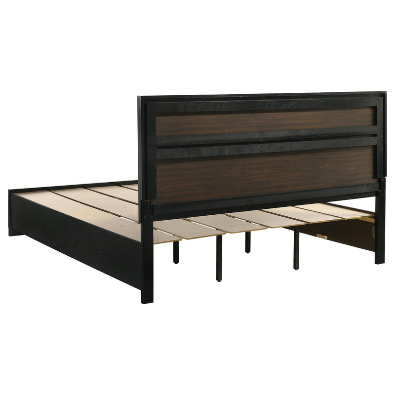 Miranda 4-piece California King Bedroom Set Black - 206361KW-S4