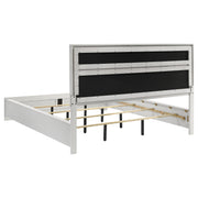 Miranda 4-piece California King Bedroom Set White - 205110KW-S4