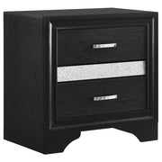 Miranda 4-piece Full Bedroom Set Black - 206360F-S4