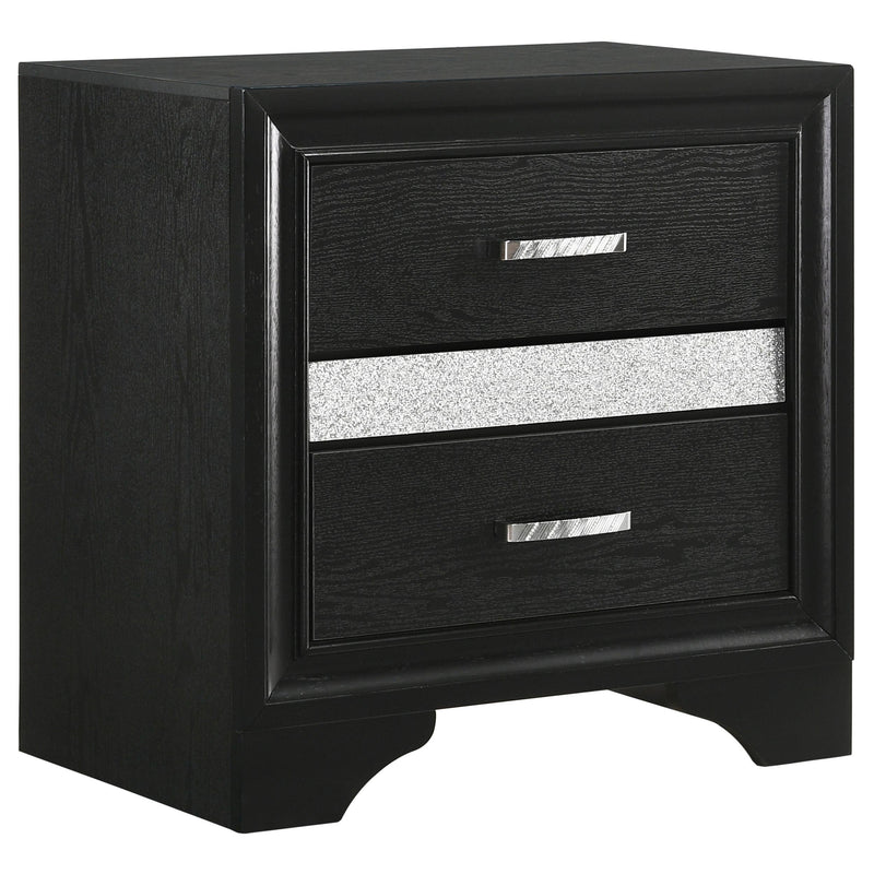 Miranda 4-piece Full Bedroom Set Black - 206360F-S4