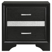 Miranda 4-piece Full Bedroom Set Black - 206360F-S4