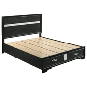 Miranda 4-piece Queen Bedroom Set Black - 206361Q-S4