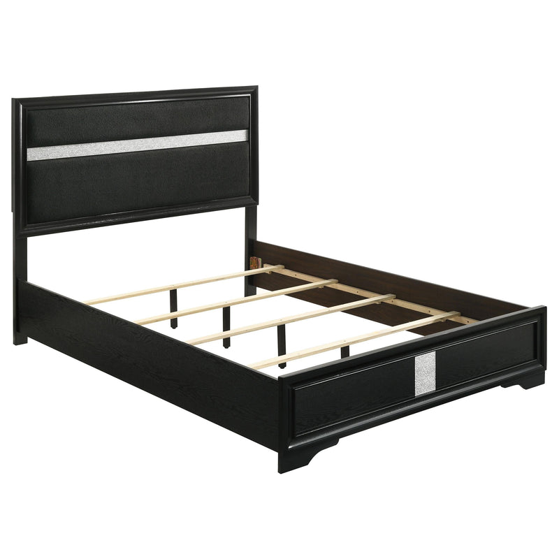 Miranda 5-piece California King Bedroom Set Black - 206360KW-S5