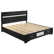 Miranda 5-piece California King Bedroom Set Black - 206361KW-S5