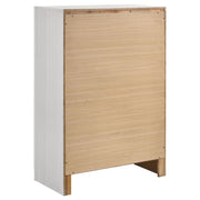 Miranda 5-piece California King Bedroom Set White - 205110KW-S5