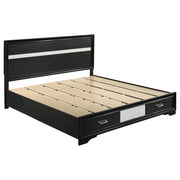 Miranda 5-piece Eastern King Bedroom Set Black - 206361KE-S5