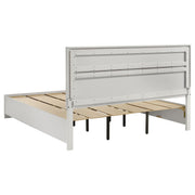 Miranda 51-inch Wood Eastern King Storage Panel Bed White - 205111KE