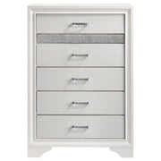 Miranda 6-drawer Bedroom Chest White - 205115