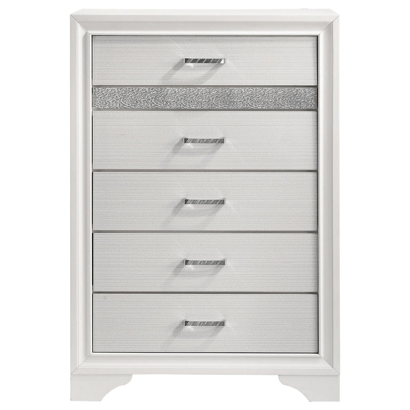 Miranda 6-drawer Bedroom Chest White - 205115