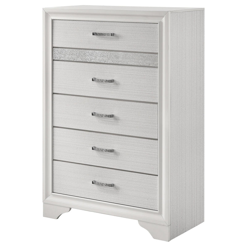 Miranda 6-drawer Bedroom Chest White - 205115
