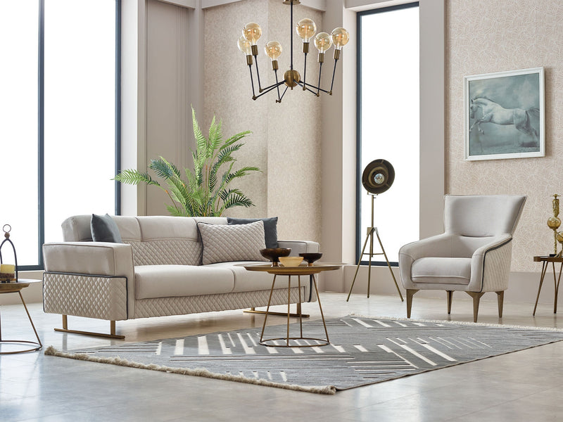 Miranda Convertible Sofa in Grey - 200-SIM-MIR-GIRNE02-3