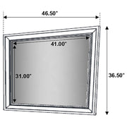 Miranda Dresser Mirror White - 205114