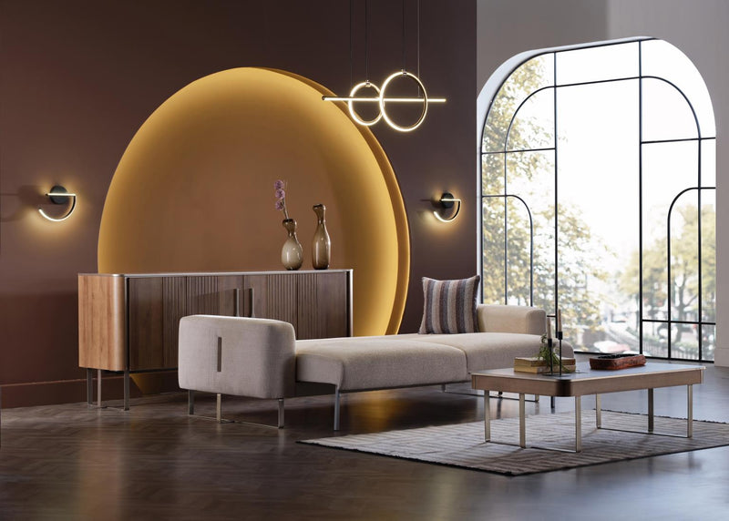 Mirante Beatto Cream 3-Seat Sleeper Sofa from Bellona - Lara Furniture