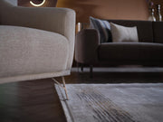 Mirante Beatto Cream 3-Seat Sleeper Sofa from Bellona - Lara Furniture