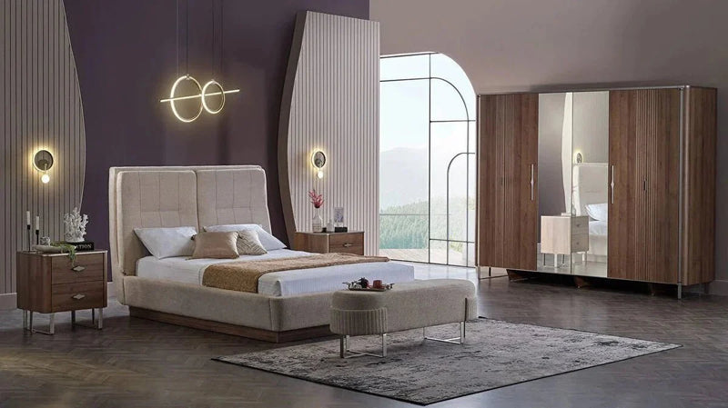 Mirante King Bed - Lara FurnitureKing Bed