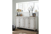 Mirimyn Antique White Accent Cabinet - Lara FurnitureCabinet