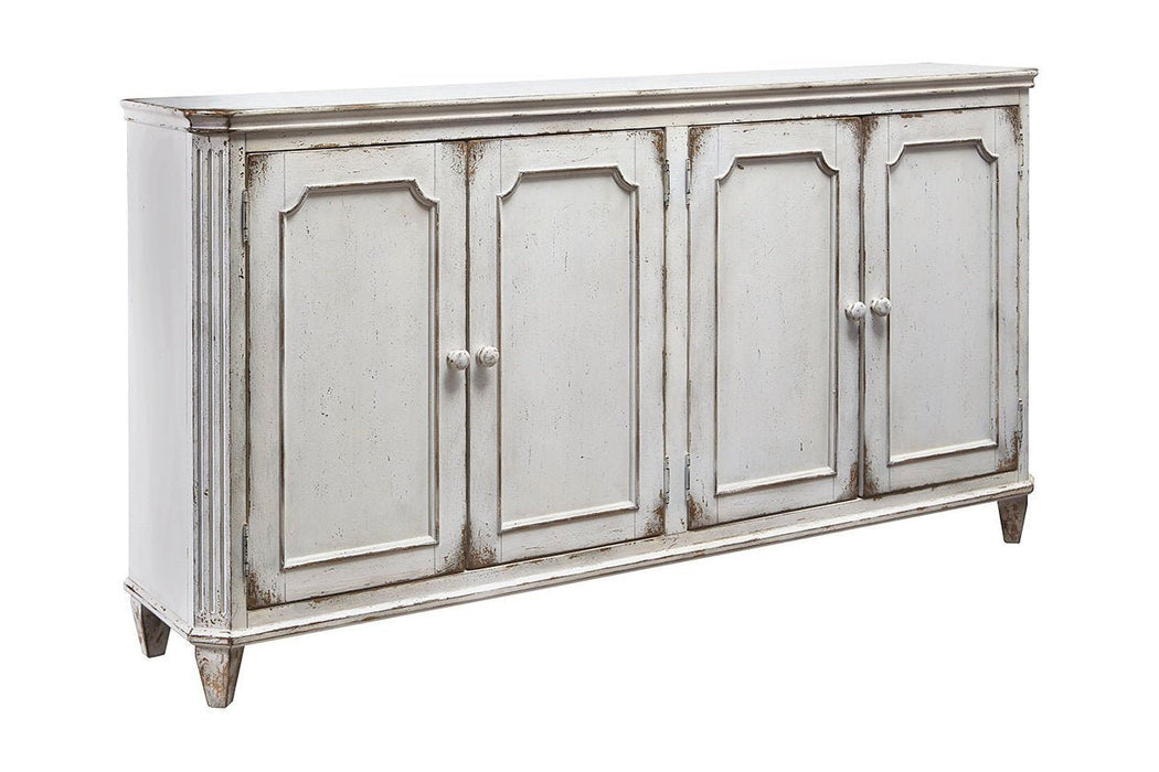 Mirimyn Antique White Accent Cabinet - Gate FurnitureCabinet