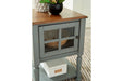 Mirimyn Gray/Brown Accent Cabinet - Gate FurnitureCabinet