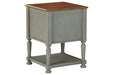 Mirimyn Gray/Brown Accent Cabinet - Gate FurnitureCabinet