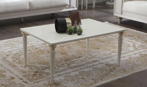 Mistral Coffee Table (Opak White) 1 Piece - Gate FurnitureCoffee Table